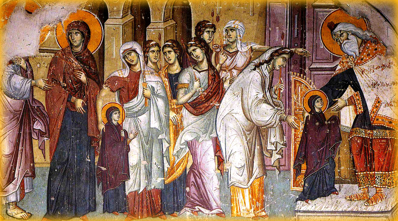 4 декабря — ☦ Праздник Введения во храм Пресвятой Владычицы нашей Богородицы и Приснодевы Марии