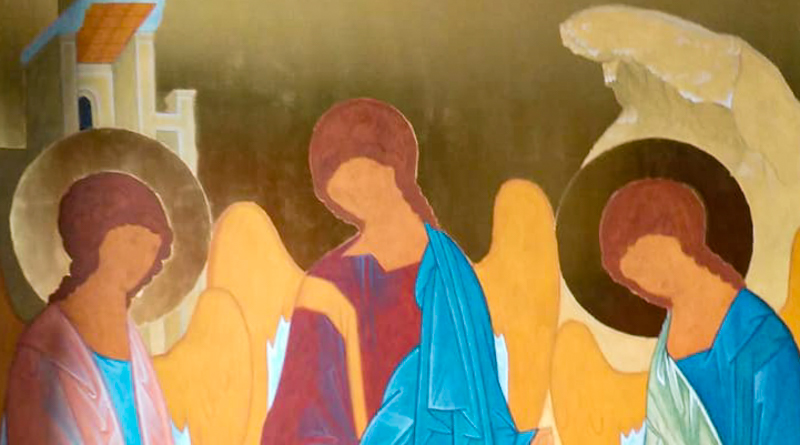 #БЛАГОУКРАШЕНИЕ_ХРАМА — Икона «Святая Троица»