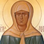 Освящение храмовой иконы св. блаженной Матроны Московской
